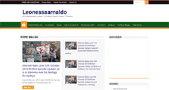 Desktop Screenshot of leonessaarnaldo.com